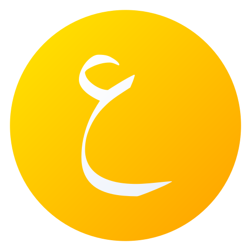 arabic language Generic gradient fill иконка