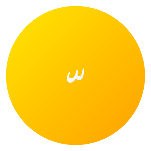 lingua araba Generic gradient fill icona