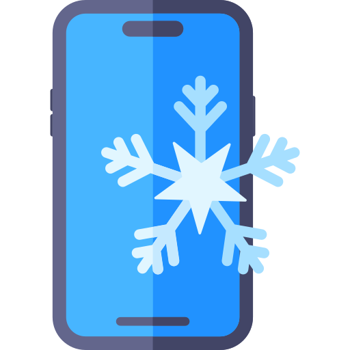 sneeuw Generic color fill icoon