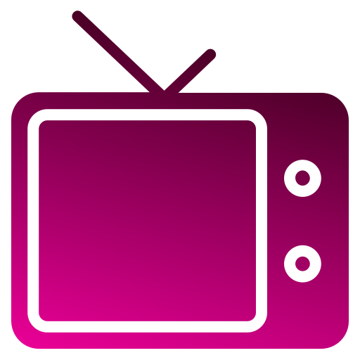 テレビ Generic gradient fill icon