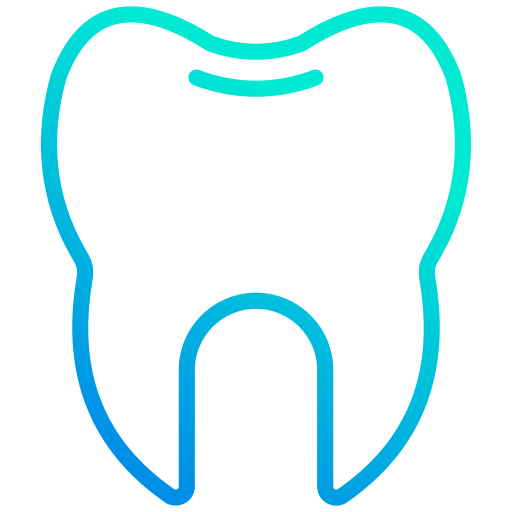 dente Generic gradient outline icona
