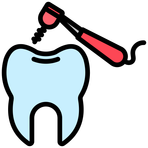歯のドリル Generic color lineal-color icon