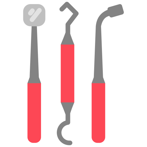 outils de dentiste Generic color fill Icône