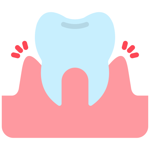 치은염 Generic color fill icon