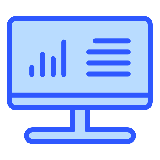 Chart Generic color lineal-color icon