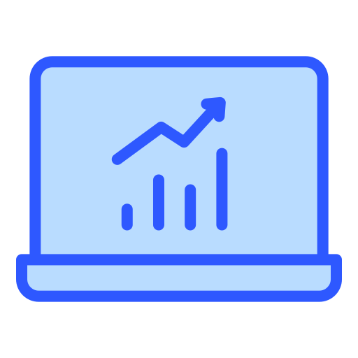 Chart Generic color lineal-color icon