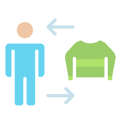 Clothing Generic color fill icon