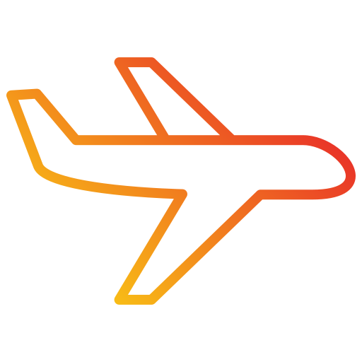 Aircraft Generic gradient outline icon
