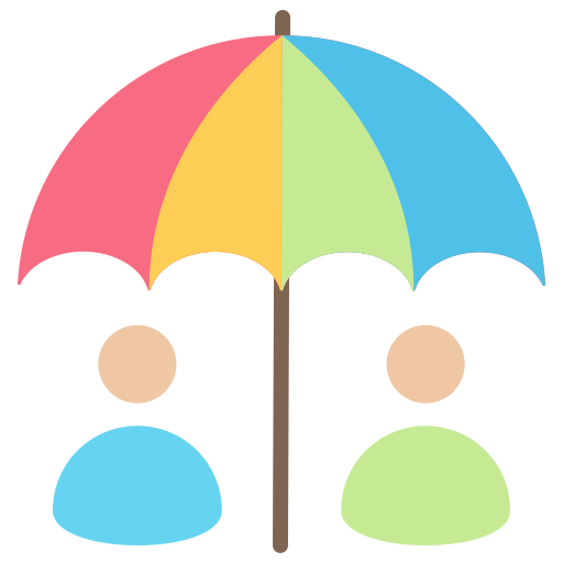 家族保険 Generic color fill icon