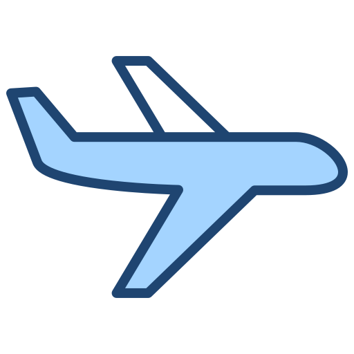 Aircraft Generic color lineal-color icon