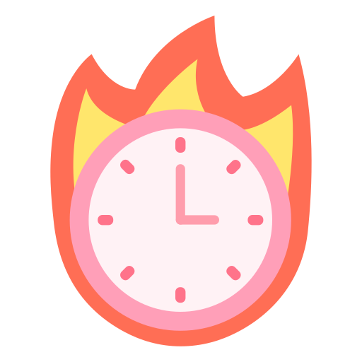 Time Generic color fill icon