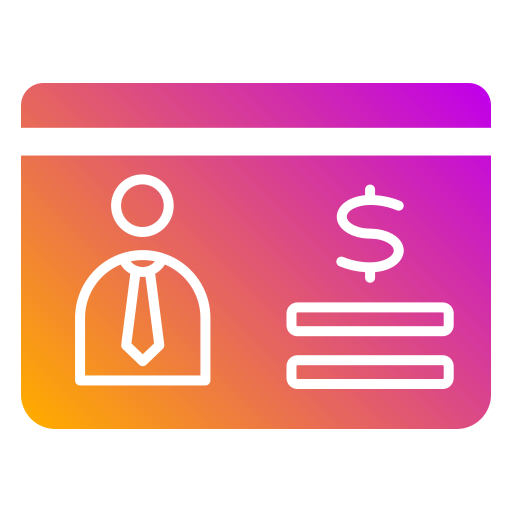 Bank account Generic gradient fill icon