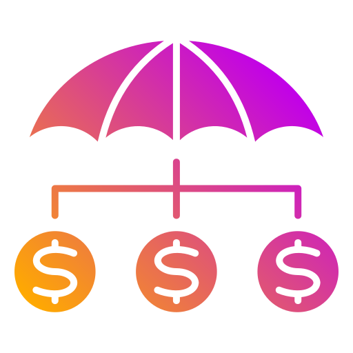 risk management Generic gradient fill icon