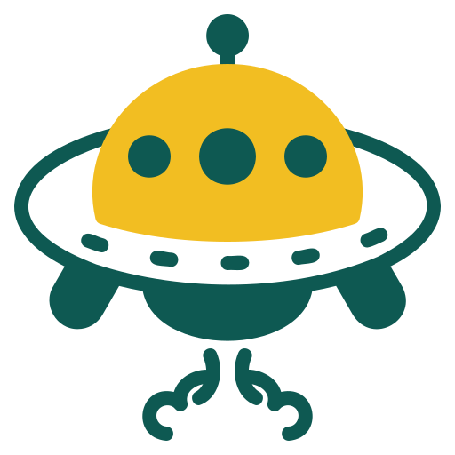 ufo Generic color fill icon