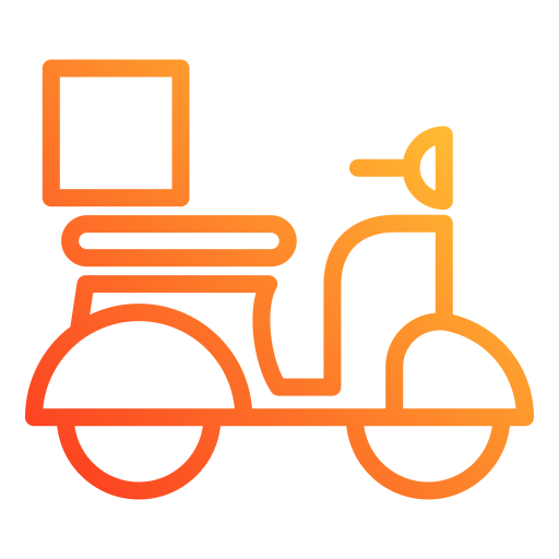 scooter Generic gradient outline icoon