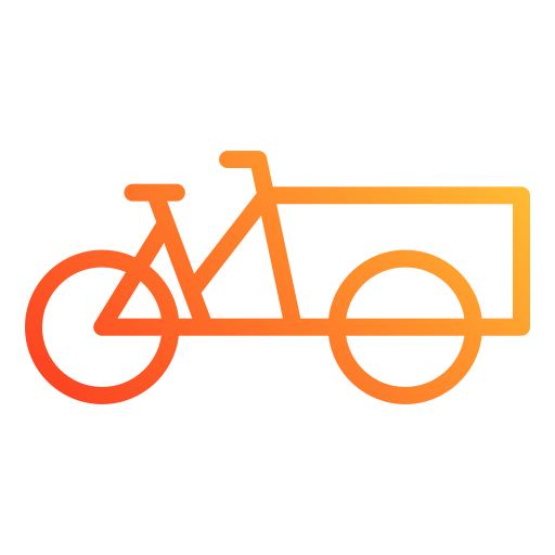 bicyclette Generic gradient outline Icône