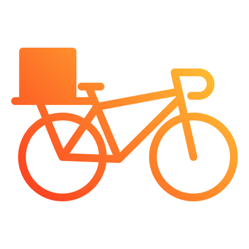 bicyclette Generic gradient fill Icône