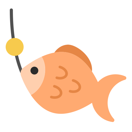 pêche Generic color fill Icône