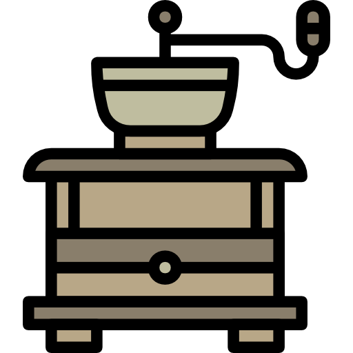 molinillo de cafe Surang Lineal Color icono