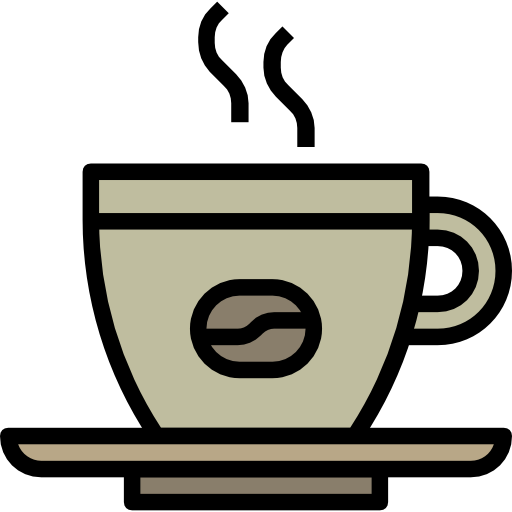 filiżanka kawy Surang Lineal Color ikona