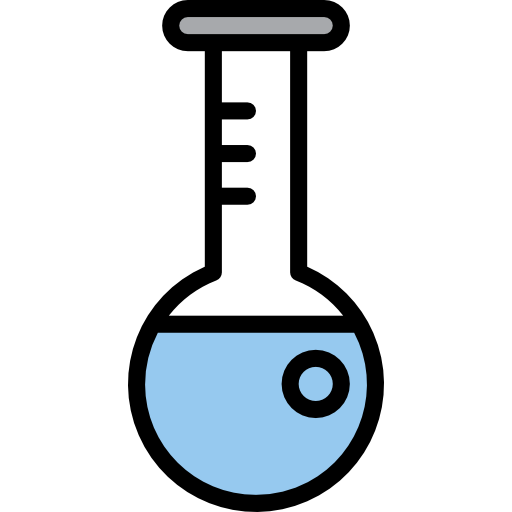 フラスコ srip Lineal Color icon