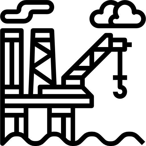 석유 플랫폼 Surang Lineal icon