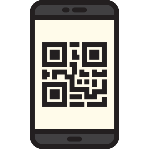 qr code srip Lineal Color icona