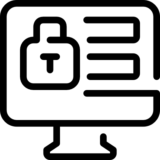 computer Justicon Lineal icon