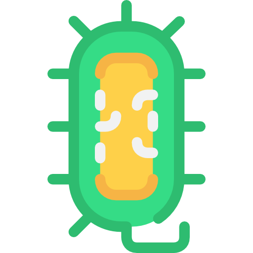 bakteria Justicon Flat ikona