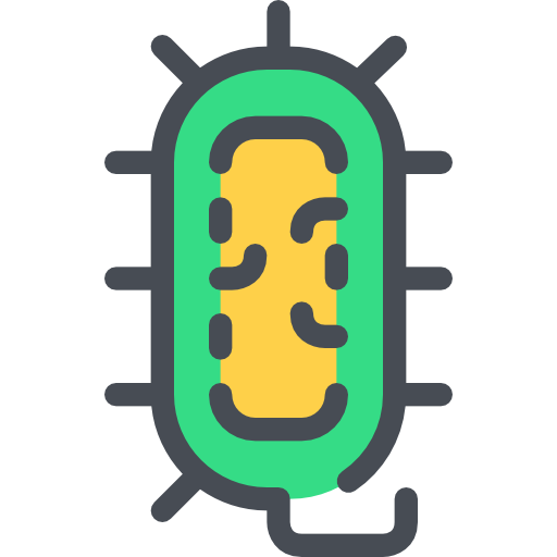 細菌 Justicon Lineal Color icon