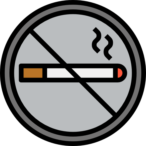 vietato fumare Surang Lineal Color icona