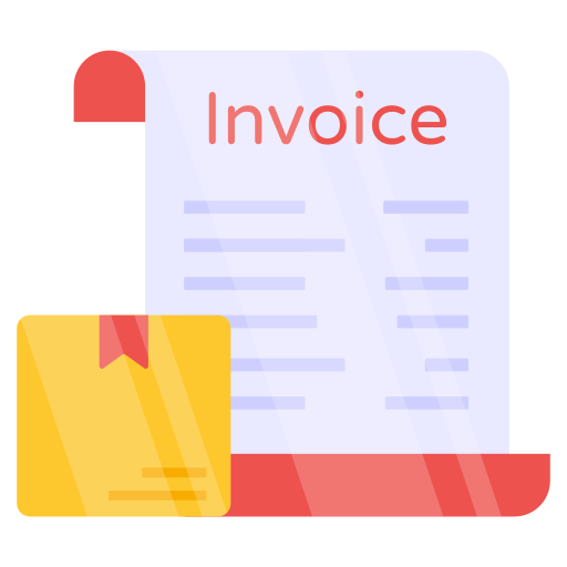 Invoice Generic color fill icon