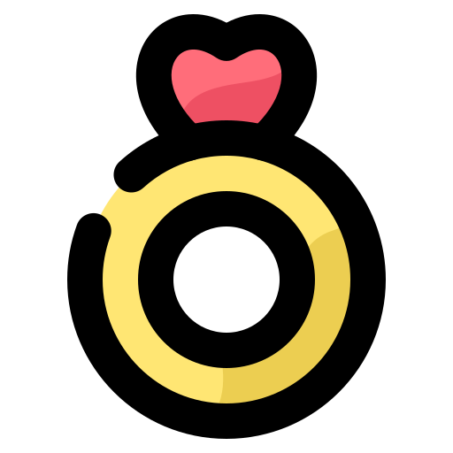 Ring Generic color lineal-color icon