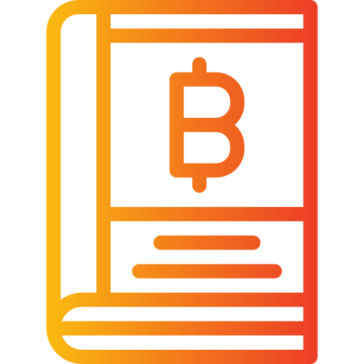 cryptovaluta Generic gradient outline icoon