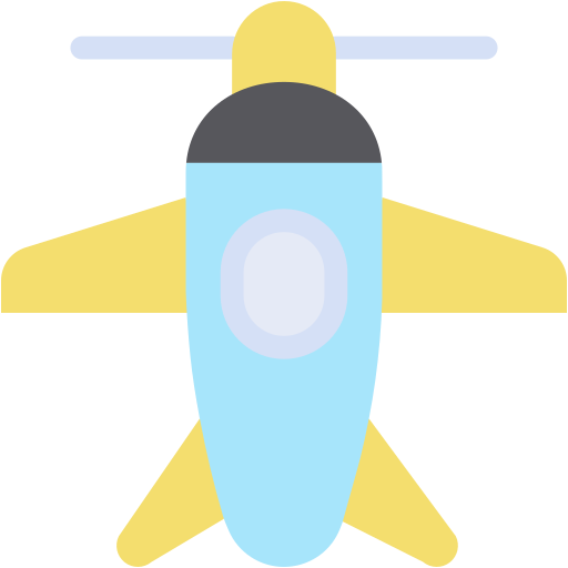 Aeroplane  Generic color fill icon