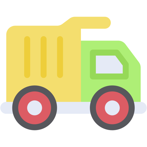 Toy truck Generic color fill icon