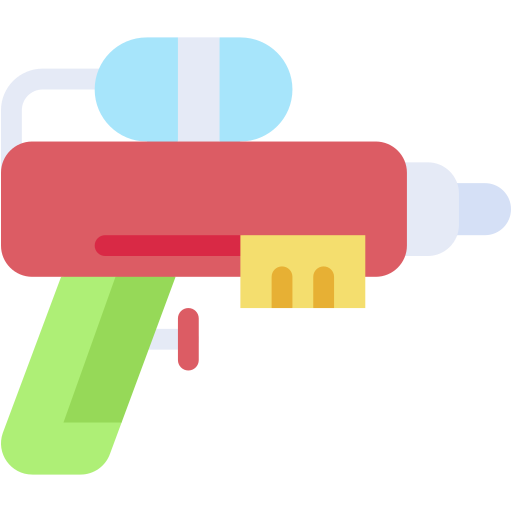 pistolet à eau Generic color fill Icône