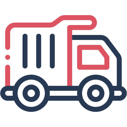 Toy truck Generic color outline icon