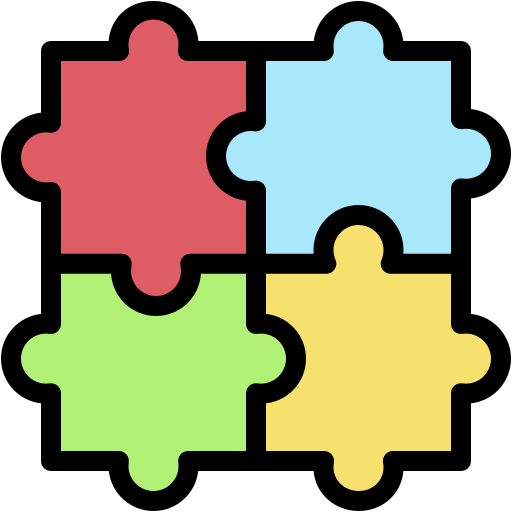 puzzle Generic color lineal-color icona