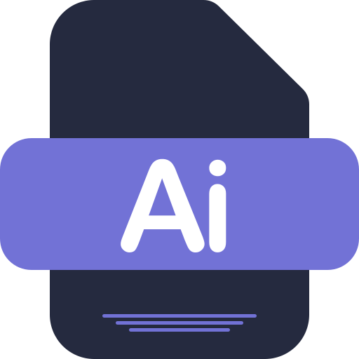 Adobe Illustrator Generic color fill icon