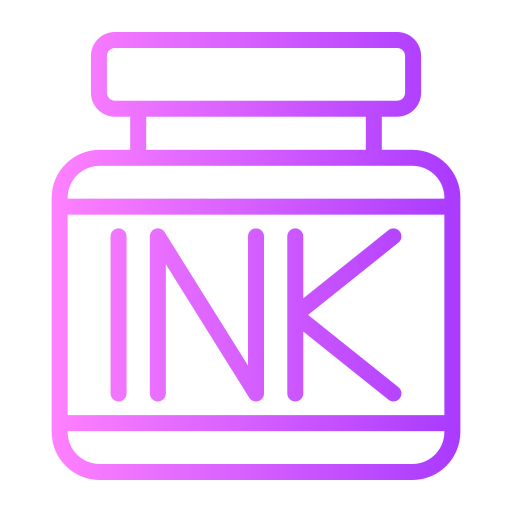 Ink Bottle Generic gradient outline icon