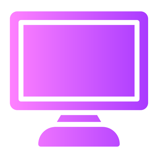 Компьютер Generic gradient fill иконка