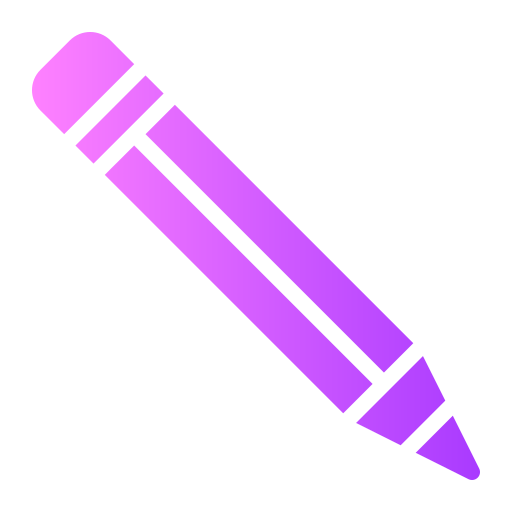 matita Generic gradient fill icona