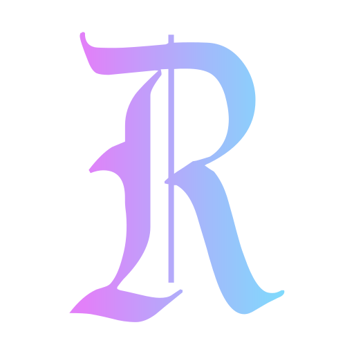 letra r Generic gradient fill icono