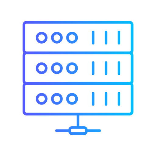 File hosting Generic gradient outline icon