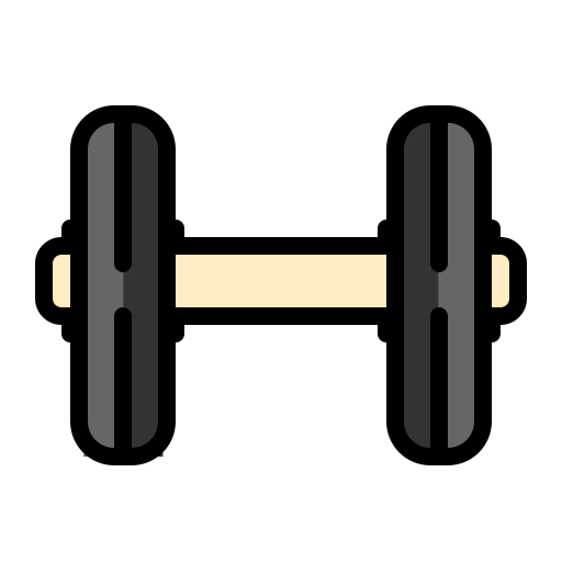 Dumbell Generic color lineal-color icon