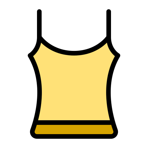 Tank Top Generic color lineal-color icon