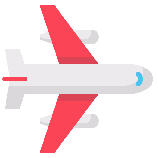 Air plane Generic color fill icon