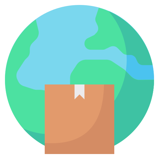 Global shipping Generic color fill icon