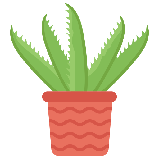 Горшок для растений Generic color fill иконка